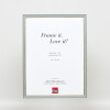 Effect solid wood frame Profile 25 blue 10x15 cm Clear glass