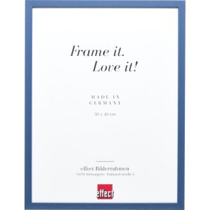 Effect wooden frame profile 35 blue 10x15 cm anti-reflex...