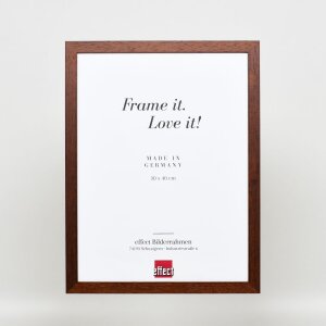 Effect wooden frame profile 2210 dark brown 10x15 cm acrylic glass