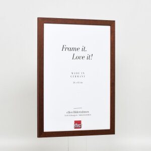 Effect wooden frame profile 2210 dark brown 10x15 cm acrylic glass