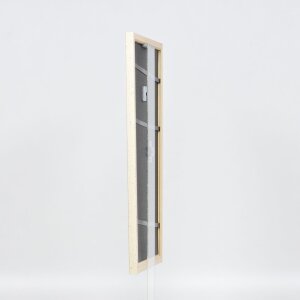 Effect Wooden Frame Profile 38 white 10x15 cm Normal Glass