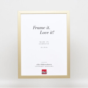 Wooden frame Top Cube 10x15 cm gold normal glass