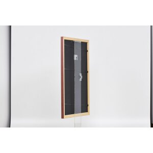 Effect wooden frame profile 38 brown 10x15 cm anti-reflex glass