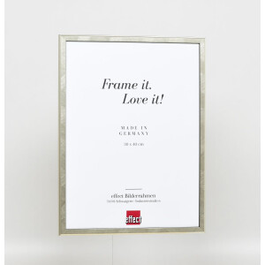 Effect solid wood frame profile 29 silver 10x15 cm Clear glass