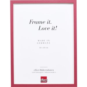 Effect wooden frame profile 35 red 10x15 cm normal glass...