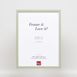 Effect wooden frame Profile 35 green 10x15 cm normal glass + spacer