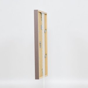 Effect wooden frame profile 35 brown 10x15 cm normal glass + spacer