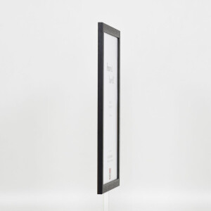 Effect wooden frame profile 2210 black 10x15 cm museum glass