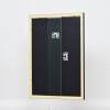 Effect wooden frame profile 2210 black 10x15 cm museum glass