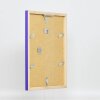 Wooden frame Top Cube 10x15 cm purple museum glass