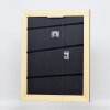 Effect solid wood frame Profile 30 black 10x15 cm Clear glass