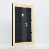 Effect solid wood frame Profile 30 black 10x15 cm Clear glass