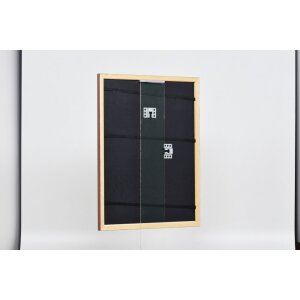 Effect Wooden Frame Profile 38 brown 10x15 cm Museum Glass