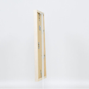 Effect Wooden Frame Profile 33 white 10x15 cm Museum Glass