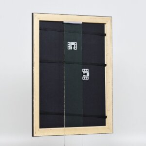 Effect wooden frame profile 94 black 10x15 cm normal glass