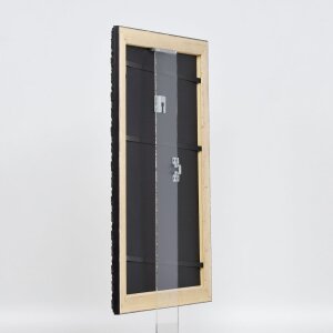 Effect wooden frame profile 94 black 10x15 cm normal glass