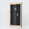 Effect wooden frame profile 94 black 10x15 cm normal glass