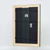 Effect wooden frame profile 94 black 10x15 cm normal glass