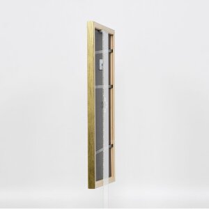 Effect wooden frame profile 2070 anti-reflective glass 10x15 cm gold