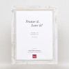 Effect Solid Wood Picture Frame 2240 white 10x15 cm Anti-reflective glass