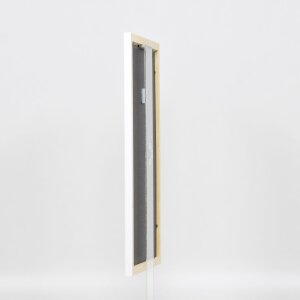 Effect wooden frame profile 2210 white 10,5x14,8 cm anti-reflective glass