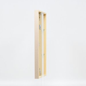 Effect wooden frame profile 35 light brown 10,5x14,8 cm normal glass