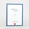 Effect wooden frame profile 35 blue 10,5x14,8 cm normal glass