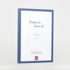 Effect wooden frame profile 35 blue 10,5x14,8 cm normal glass