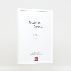 Effect Wooden frame Profile 35 white 10,5x14,8 cm Normal glass