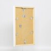 Wooden frame Top Cube 10,5x14,8 cm white normal glass