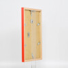 Wooden frame Top Cube 10,5x14,8 cm red normal glass