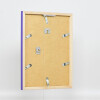 Wooden frame Top Cube 10,5x14,8 cm purple normal glass