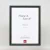 Effect Wooden Frame Profile 21 blue 10,5x14,8 cm Normal Glass