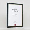 Effect Wooden Frame Profile 21 blue 10,5x14,8 cm Normal Glass