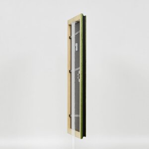 Effect Wooden Frame Profile 21 green 10,5x14,8 cm Normal Glass