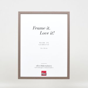 Effect wooden frame profile 35 brown 10,5x14,8 cm acrylic glass