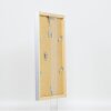 Wooden frame Top Cube 10,5x14,8 cm silver Anti-reflective glass