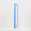 Wooden frame Top Cube 10,5x14,8 cm blue acrylic glass