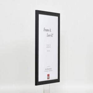 Effect wooden frame profile 2210 black 10,5x14,8 cm museum glass