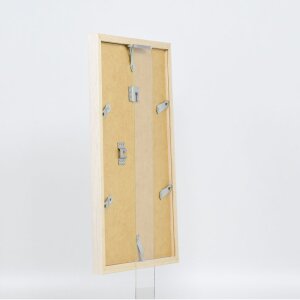 Effect wooden frame Profile 33 white 10.5x14.8 cm anti-reflective glass