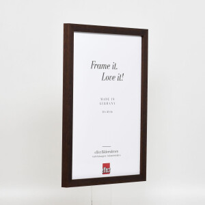 Effect wooden frame profile 33 wenge 10,5x14,8 cm anti-reflex glass