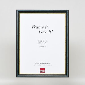 Effect wooden frame profile 21 blue 10,5x14,8 cm anti-reflex glass