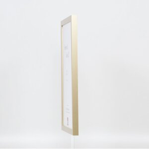 Wooden frame Top Cube 10,5x14,8 cm gold acrylic glass