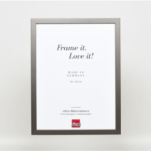 Wooden frame Top Cube 10,5x14,8 cm platinum acrylic glass