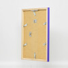 Wooden frame Top Cube 10,5x14,8 cm purple museum glass