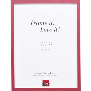 Effect wooden frame Profile 35 red 10,5x14,8 cm normal...