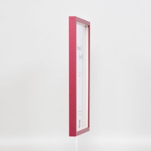 Effect wooden frame Profile 35 red 10,5x14,8 cm normal glass + spacer