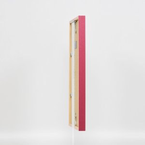 Effect wooden frame Profile 35 red 10,5x14,8 cm normal glass + spacer