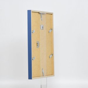 Effect wooden frame Profile 35 blue 10,5x14,8 cm normal glass + spacer