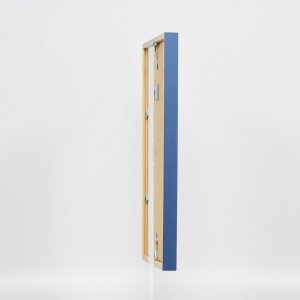 Effect wooden frame Profile 35 blue 10,5x14,8 cm normal glass + spacer